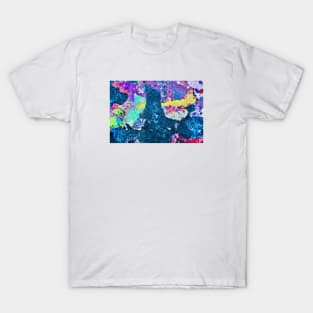 Colors of ephemeral art VII / Swiss Artwork Photography T-Shirt